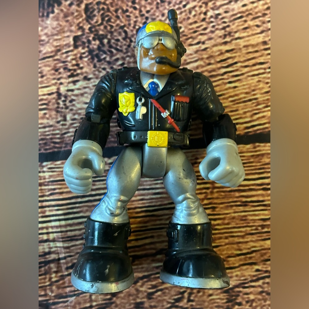 Fisher Price Rescue Heroes 1998 Jake Justice Action Figure